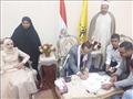 محافظ شمال سيناء شاهدًا على عقد قران فتاة من أصحاب البصيرة