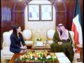 لقاء وزيرة التعاون الدولي مع رئيس وزراء الكويت
