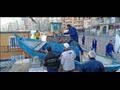 إزالة حطام مراكب الصيد بالإسكندرية