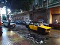 أمطار رعدية غزيرة على الإسكندرية