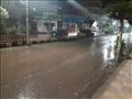 سقوط أمطار غزيرة في كفر الشيخ