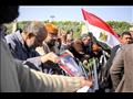 أنصار مبارك في الجنازة                                                                                                                                                                                  