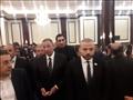 وصول أحمد شفيق ومحمود الخطيب إلى عزاء الرئيس الراحل حسني مبارك