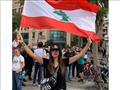 نادين تشارك في الثورة اللبنانية 