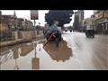 غرق شوارع القليوبية وأعمال كسح المياه 