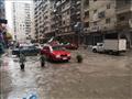 أمطار غزيرة على الإسكندرية 
