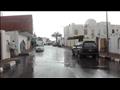 الأمطار تغرق شوارع دهب بجنوب سيناء