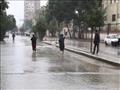 الأمطار تغرق شوارع طرة البلد