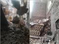 انهيار مسجد السلامية في قنا