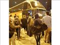 نقل ركاب قطاري أسوان إلى القاهرة بأتوبيسات السوبرج