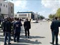 موقع التفجير الإرهابي قرب السفارة الأمريكية في تونس