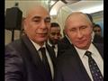 حسام حسن مع الرئيس الروسي بوتين
