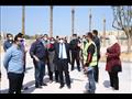 محافظ بورسعيد يتفقد الميناء البري الجديد