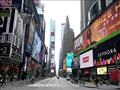 شوارع نيويورك خالية في ظل انتشار كورونا