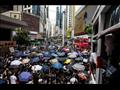 تظاهر آلاف الناس في شوارع هونغ كونغ ضد مشروع قانون