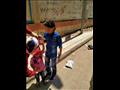 سيارة الفرحة تشارك أطفال كفر الدوار احتفالات العيد