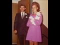 وافقت جدتي على الزواج من جدي بشرط أن ترتدي فستانا ورديا ، 1970