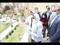 زيارة وزيرة الصحة لمستشفى حميات الإسكندرية 