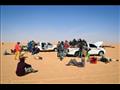 مجموعة مهاجرين في الصحراء شمال النيجر