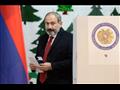 رئيس الوزراء الأرميني نيكول باشينيان في يريفان في 