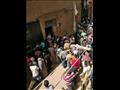  زحام المواطنين أمام سجل مدني أبوقرقاص في المنيا