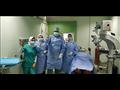 عملية لمصاب كورونا بمستشفى سوهاج التعليمي 
