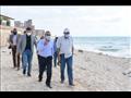 جولة مفاجئة لمحافظ الإسكندرية على الشواطئ