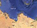 خريطة لمنطقة الهلال النفطي الليبي