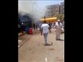 محافظ القاهرة يوجه بتشكيل لجنة لمعرفة أسباب حريق سوق توشكى بحلوان