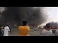 الحماية المدنية تنجح في السيطرة على حريق سوق توشكى بحلوان