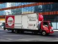 شاحنة نقل أثاث في حي كوينز في نيويورك 