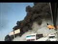  حريق بطريق القاهرة- الإسماعيلية الصحراوي