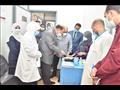 محافظ أسيوط يفتتح أعمال تطوير ببعض أقسام مستشفى حميات أسيوط 