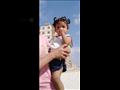 الطفلة مكة ابنة غادة ضحية حادث الغرق بشاطئ الصفا
