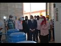 محافظ المنيا يتابع أعمال تشغيل محطة رفع الصرف الصحي