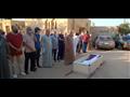 تشييع جثمان الفنان محمود جمعة بمقابر العائلة في بنها