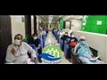 المتعافين من كورونا في مستشفى إسنا