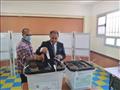 وكيل النواب يدلي بصوته في انتخابات الشيوخ ببورسعيد