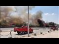 5 سيارات إطفاء تخمد حريقا في حديقة بميدان الرماية دون إصابات