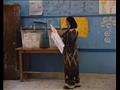 توافد المواطنين على اللجان للتصويت في انتخابات الشيوخ بمنشأة القناطر بالقاهرة