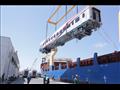 وصول 13 عربة ركاب سكك حديدية جديدة إلى ميناء الإسكندرية