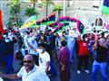 المظاهرات الليبية