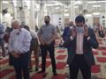 وزير الرياضة يؤدي صلاة الجمعة في مسجد السلام ببورسعيد 