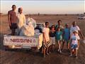 حملة نظافة بمنطقة اللاجونا في دهب