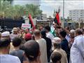 وقفة احتجاجية أمام مقر الرئاسي الليبي