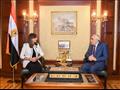 وزيرة الهجرة تستقبل سفير العراق في مصر