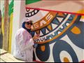 أطول جدارية بمدينة الطور  