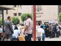 زحام شديد أمام محكمة شبين الكوم لتلقي طلبات مرشحي النواب 