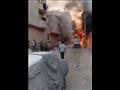 حريق بمدينة الفيوم يلتهم محول كهرباء