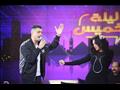 رانيا يوسف وحسن شاكوش ومحمد ثروت في برنامج ليلة الخميس 